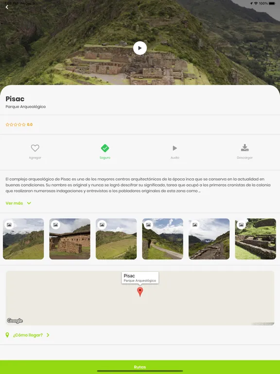 My Destination Travel App iPad  Screenshots